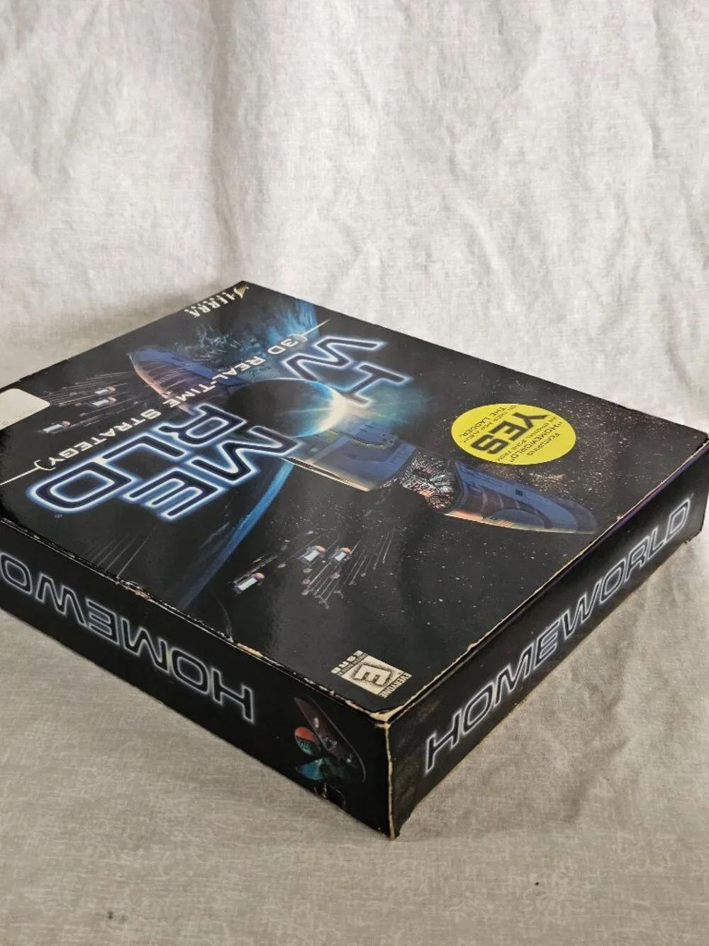 Homeworld PC Big Box 1999 Sierra Relic 3D RTS Game New Sealed YES Promo Sticker